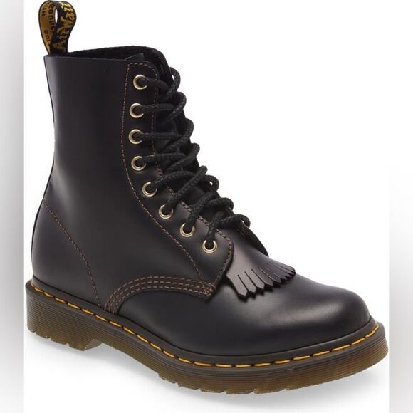 Dr. Martens 
1460 PASCAL WOMEN'S ABRUZZO LEATHER BOOTS - Picture 1 of 4